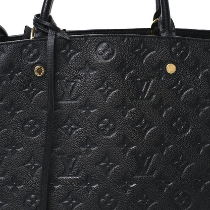 Louis Vuitton Empreinte Montaigne GM Black 9 of 12