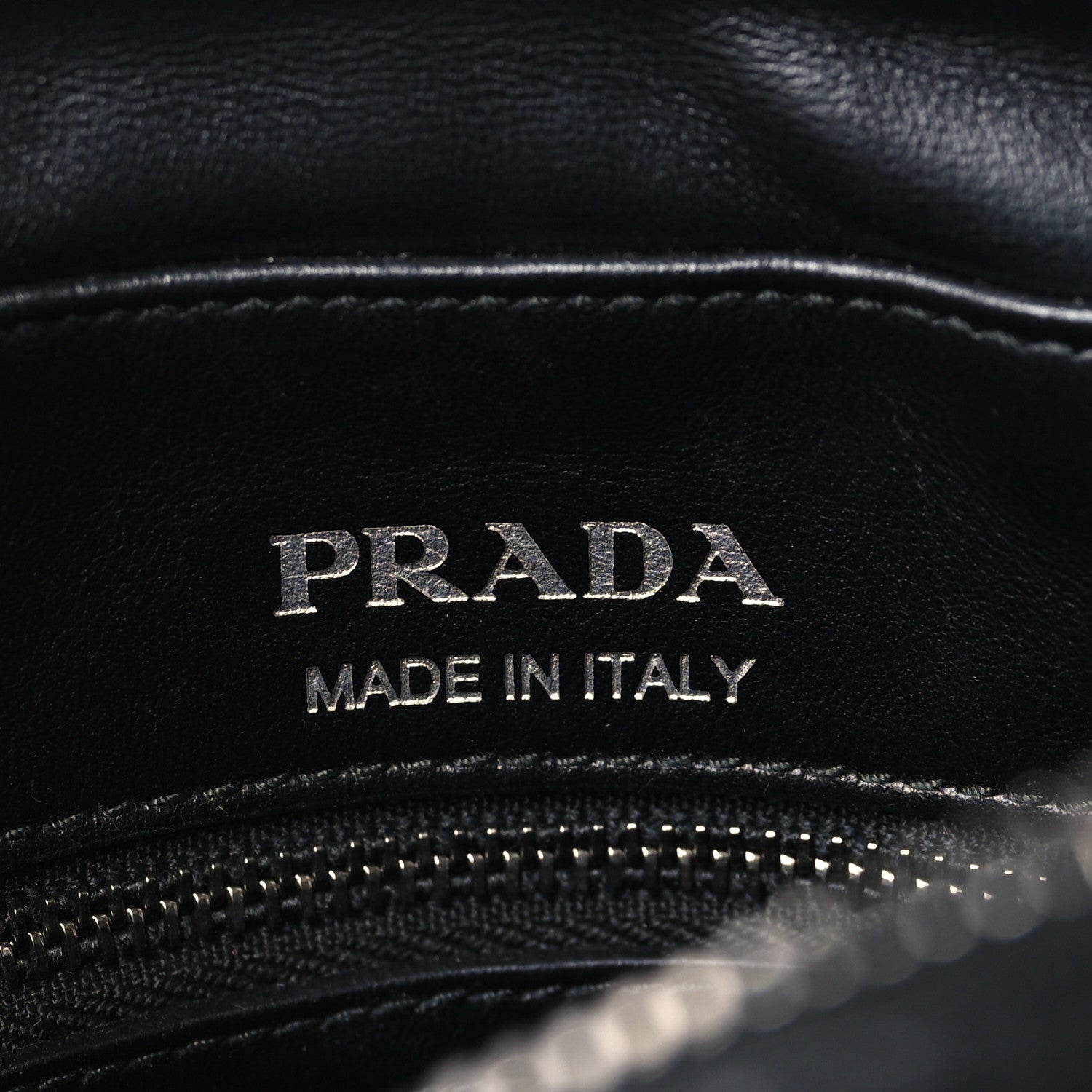 Prada Soft Calfskin Diagramme Camera Bag Black 6 of 9