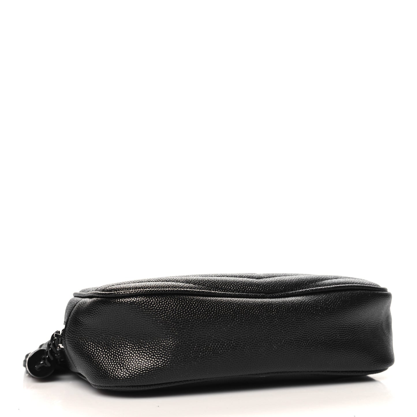 Grain De Poudre Matelasse Monochrome Monogram Mini Lou Camera Bag Black