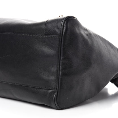 Balenciaga Veau Amp Plate Silver Hardware Velo Black 7 of 10