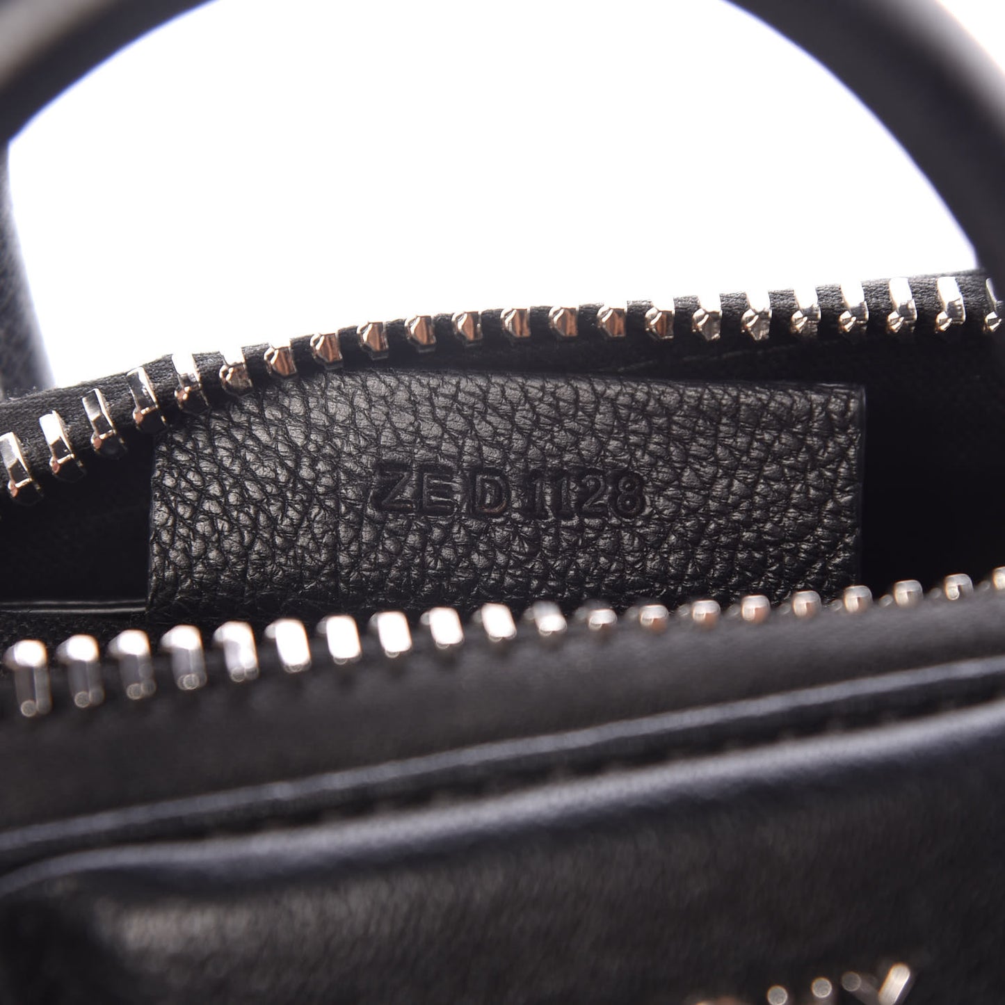 Sugar Goatskin Mini Antigona Black