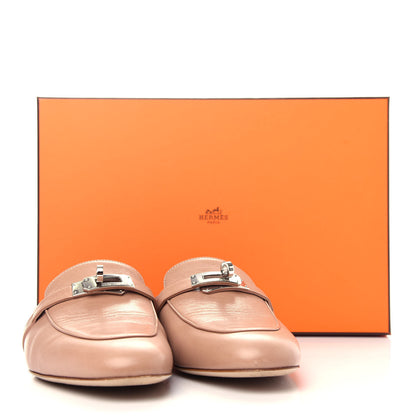 Hermes Goatskin Oz Mules 39 Bois De Santal 10 of 11
