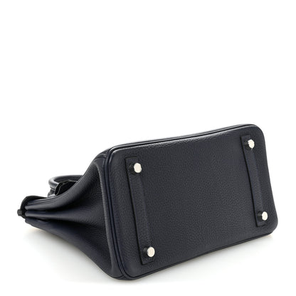 Hermes Togo Birkin 25 Bleu Nuit 4 of 13