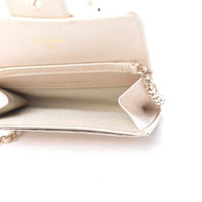 Chanel Metallic Lambskin Quilted Flap Chain Waist Bag Gold 5 of 11