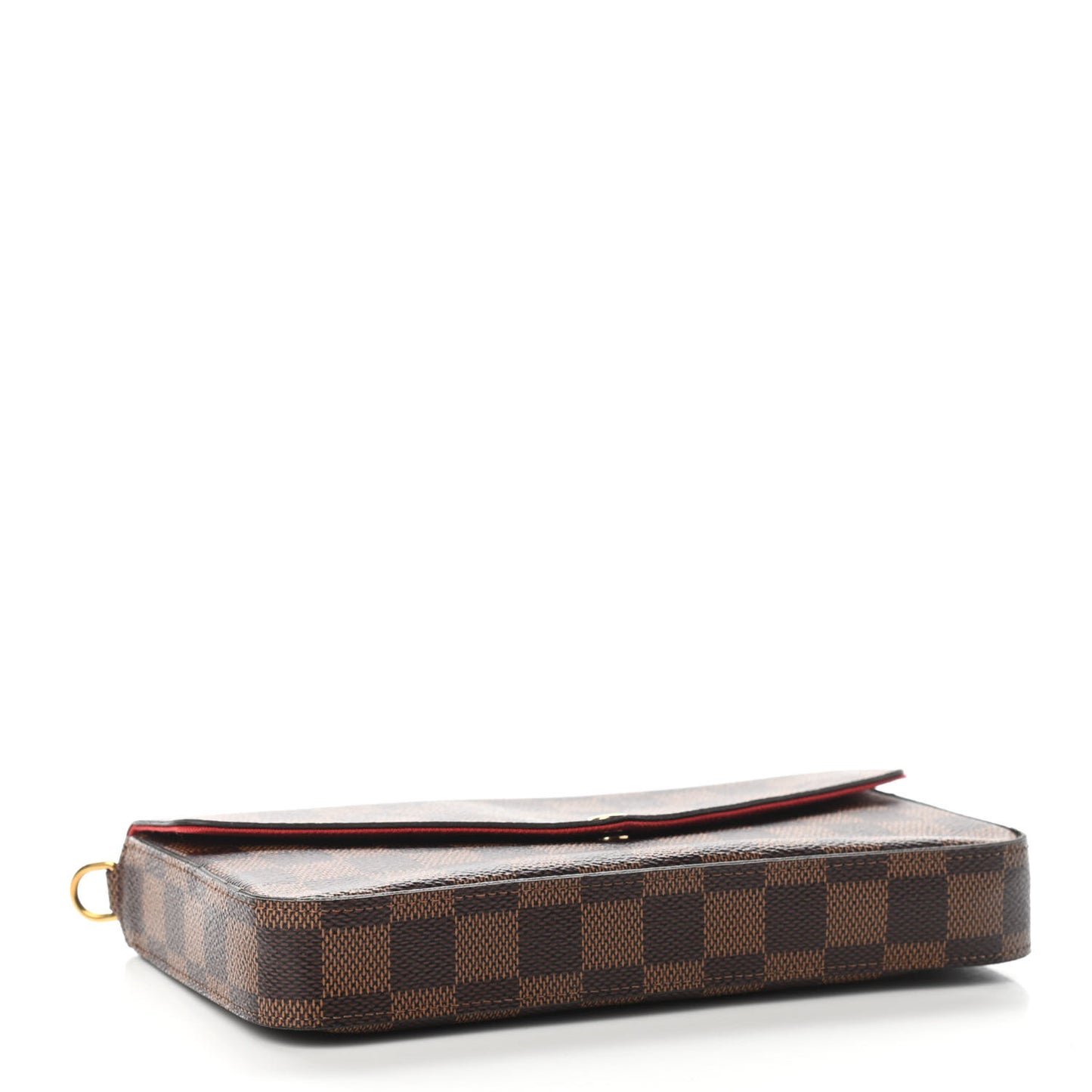 Damier Ebene Pochette Felicie Chain Wallet