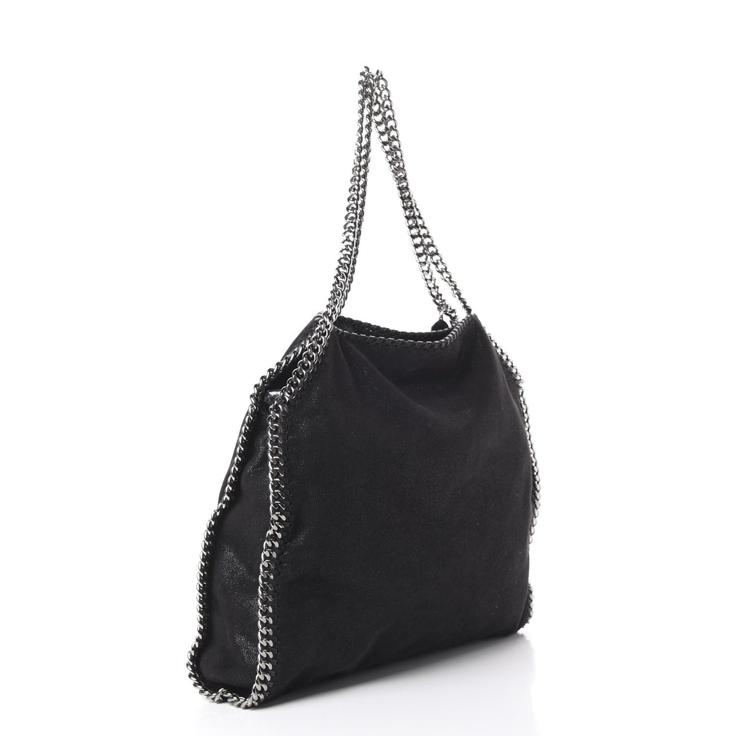Shaggy Deer Small Falabella Tote Black