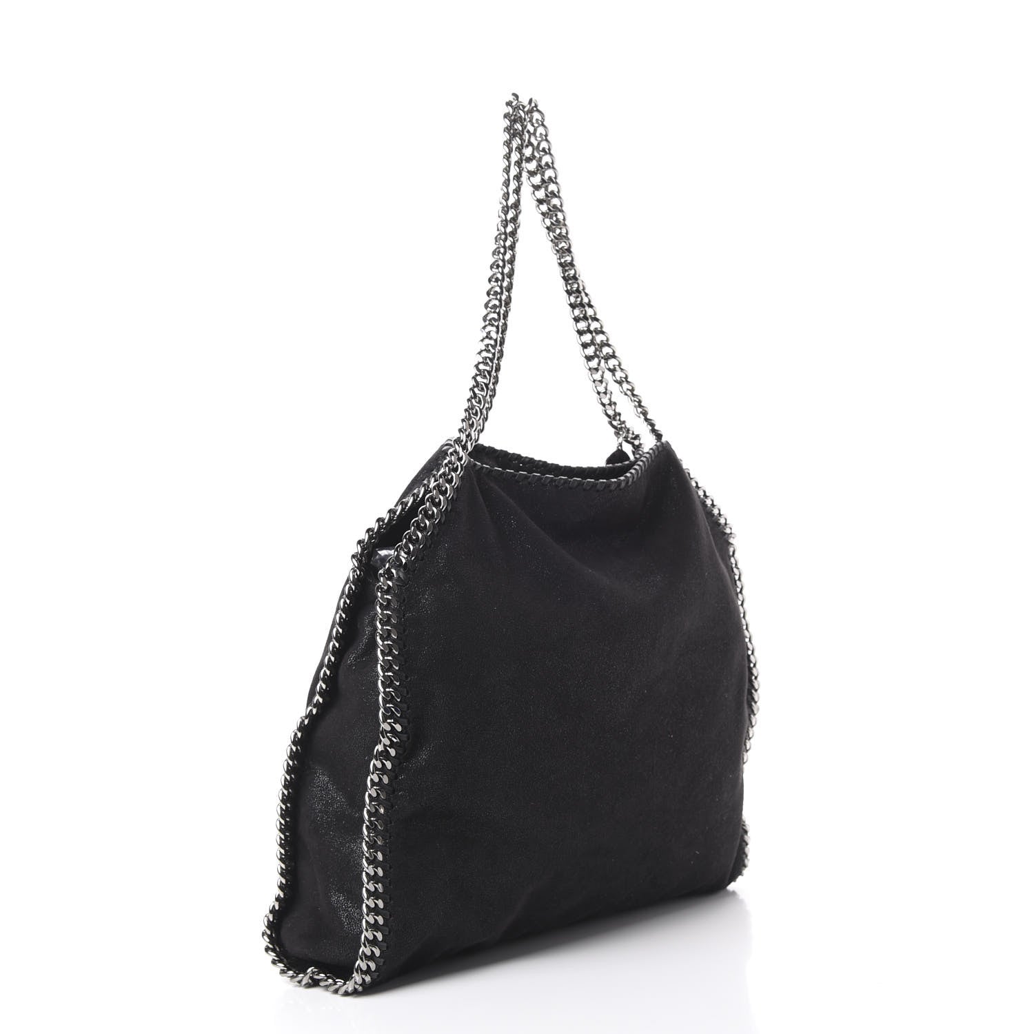 Stella McCartney Shaggy Deer Small Falabella Tote Black 2 of 10
