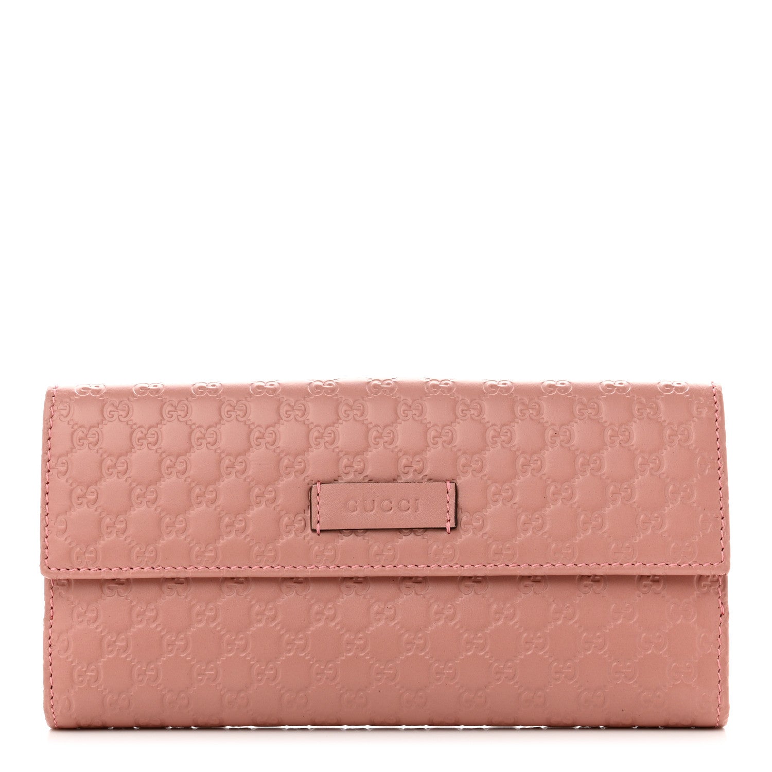 Gucci Microguccissima Continental Flap Wallet Soft Pink 1 of 9