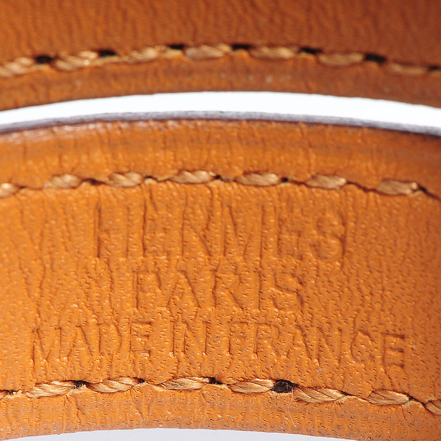 Hermes Tadelakt Kelly Double Tour Bracelet Medium Griolet 4 of 4