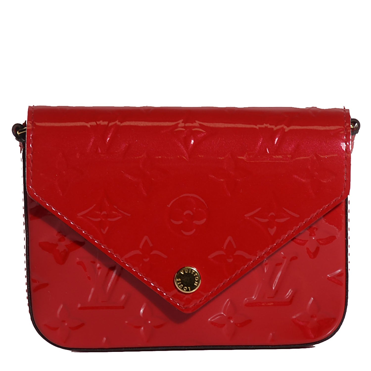 Louis Vuitton Vernis Mini Sac Lucie Cherry 1 of 7