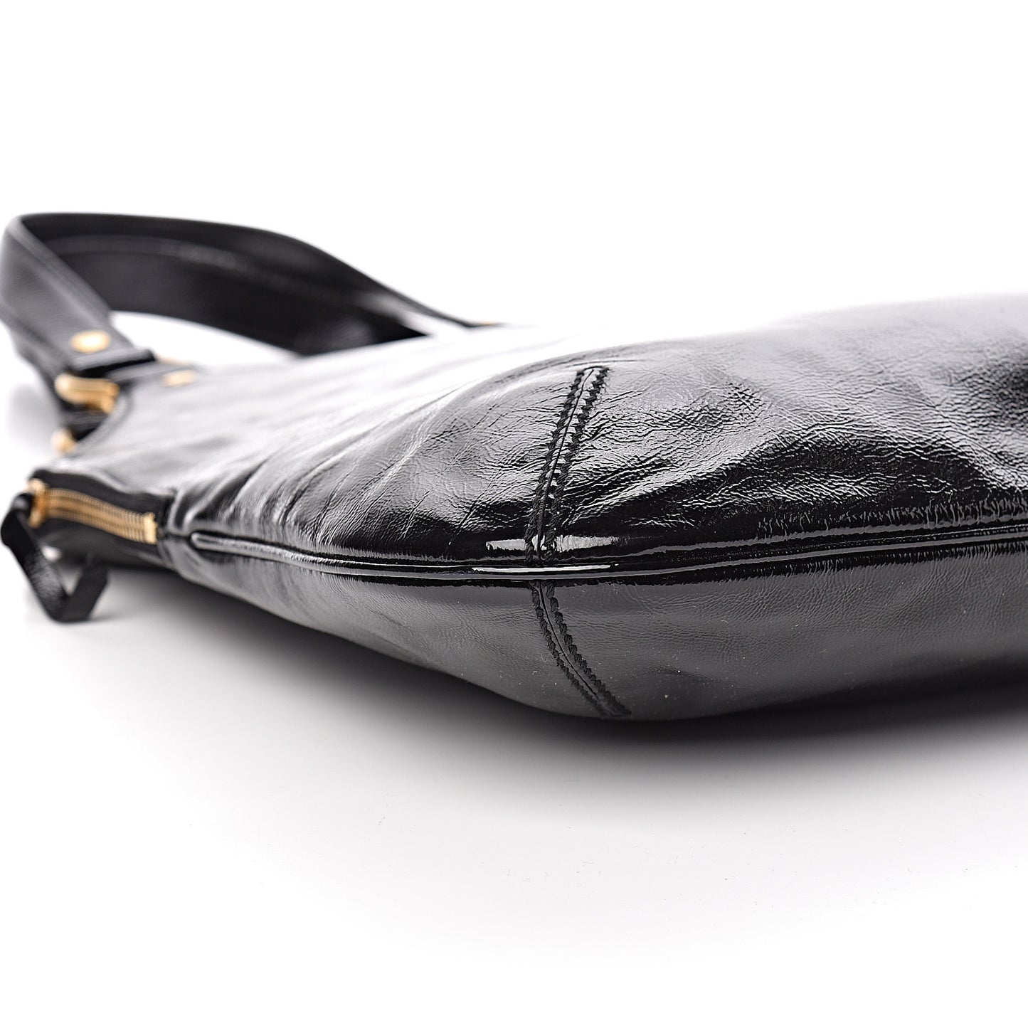 Patent Tribute Tote Black
