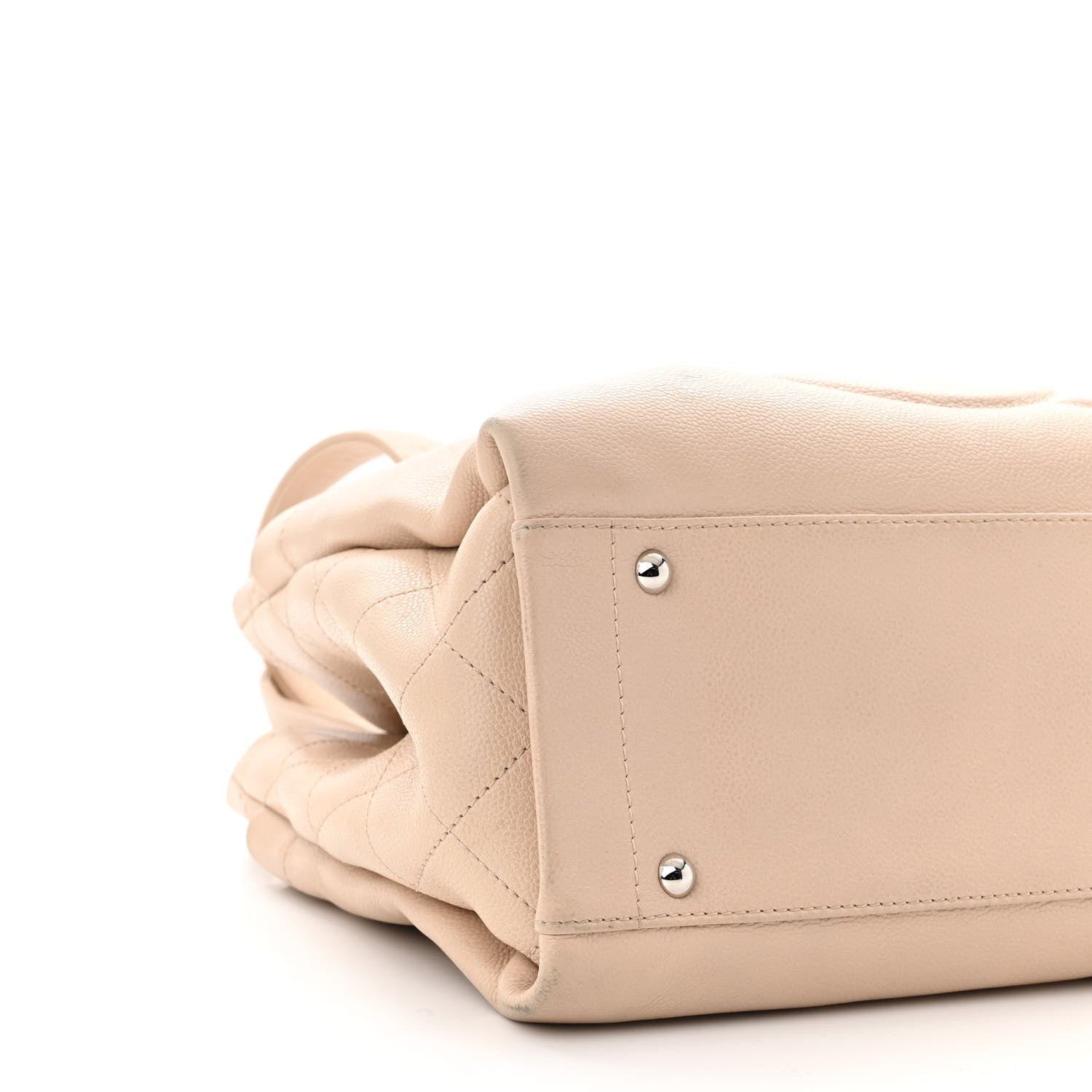 Chanel Caviar Executive Cerf Shopper Tote Beige 10 of 14