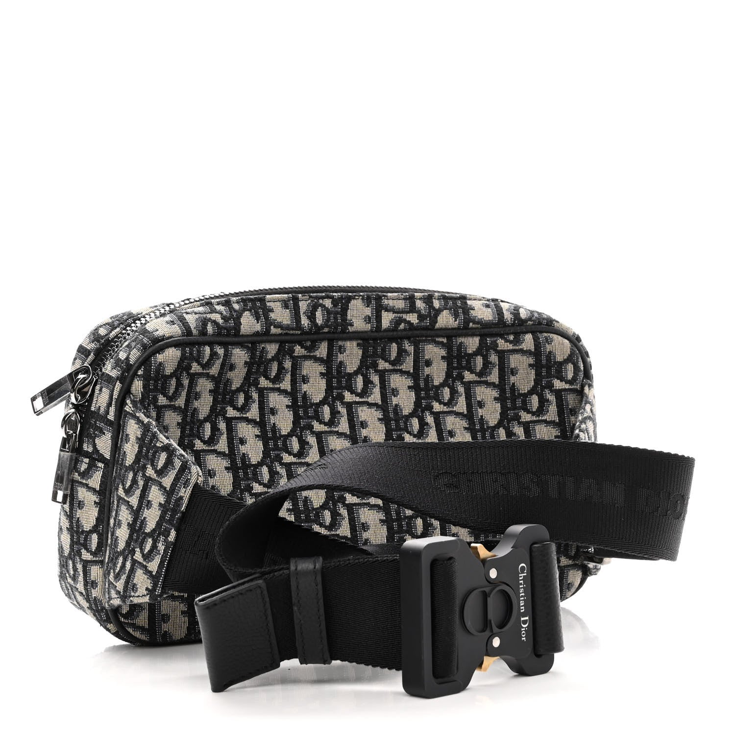 Christian Dior Oblique Belt Bag Blue 3 of 10