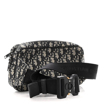 Christian Dior Oblique Belt Bag Blue 3 of 10