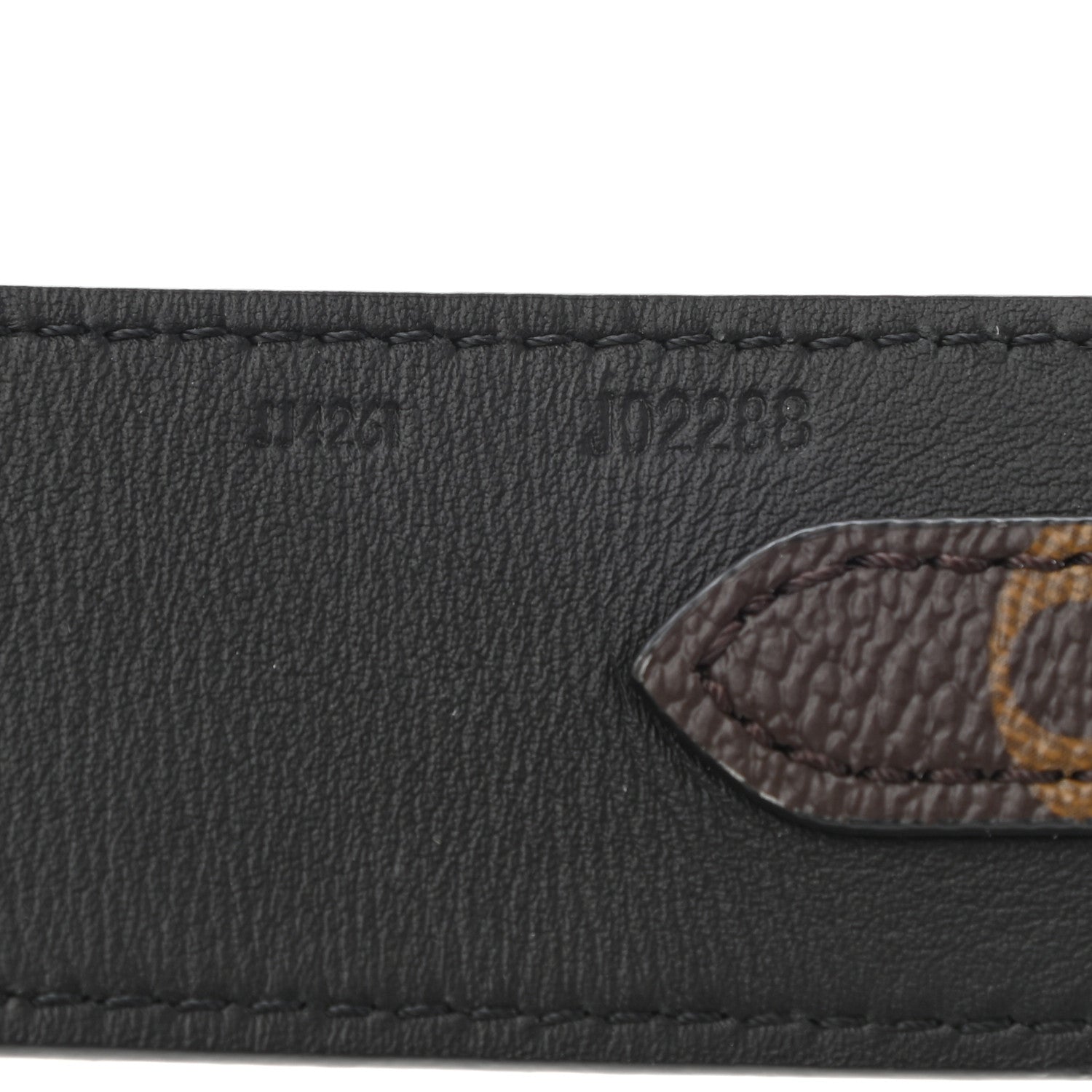 Louis Vuitton Monogram Adjustable Bandouliere Shoulder Strap Black 4 of 5