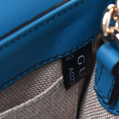 Gucci Microguccissima Mini Emily Shoulder Bag Deep Cobalt 8 of 13