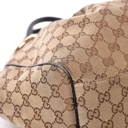 Gucci Monogram Medium Sukey Tote Dark Brown 14 of 20