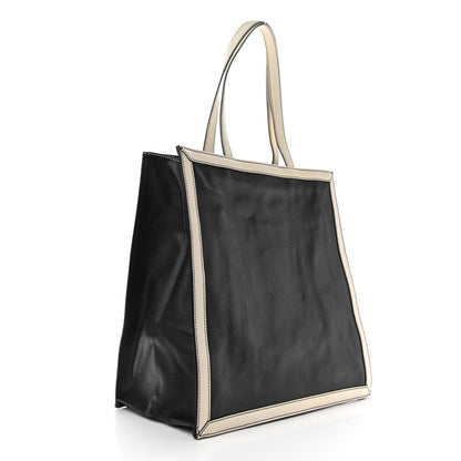 Saint Laurent Calfskin Walky Tote Black 2 of 11
