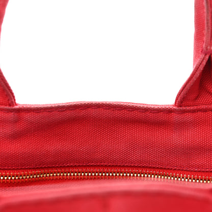 Prada Canapa Small Logo Tote Rosso 16 of 21