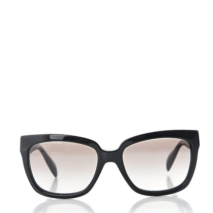 Prada Square Sunglasses SPR 07P Black 2 of 14