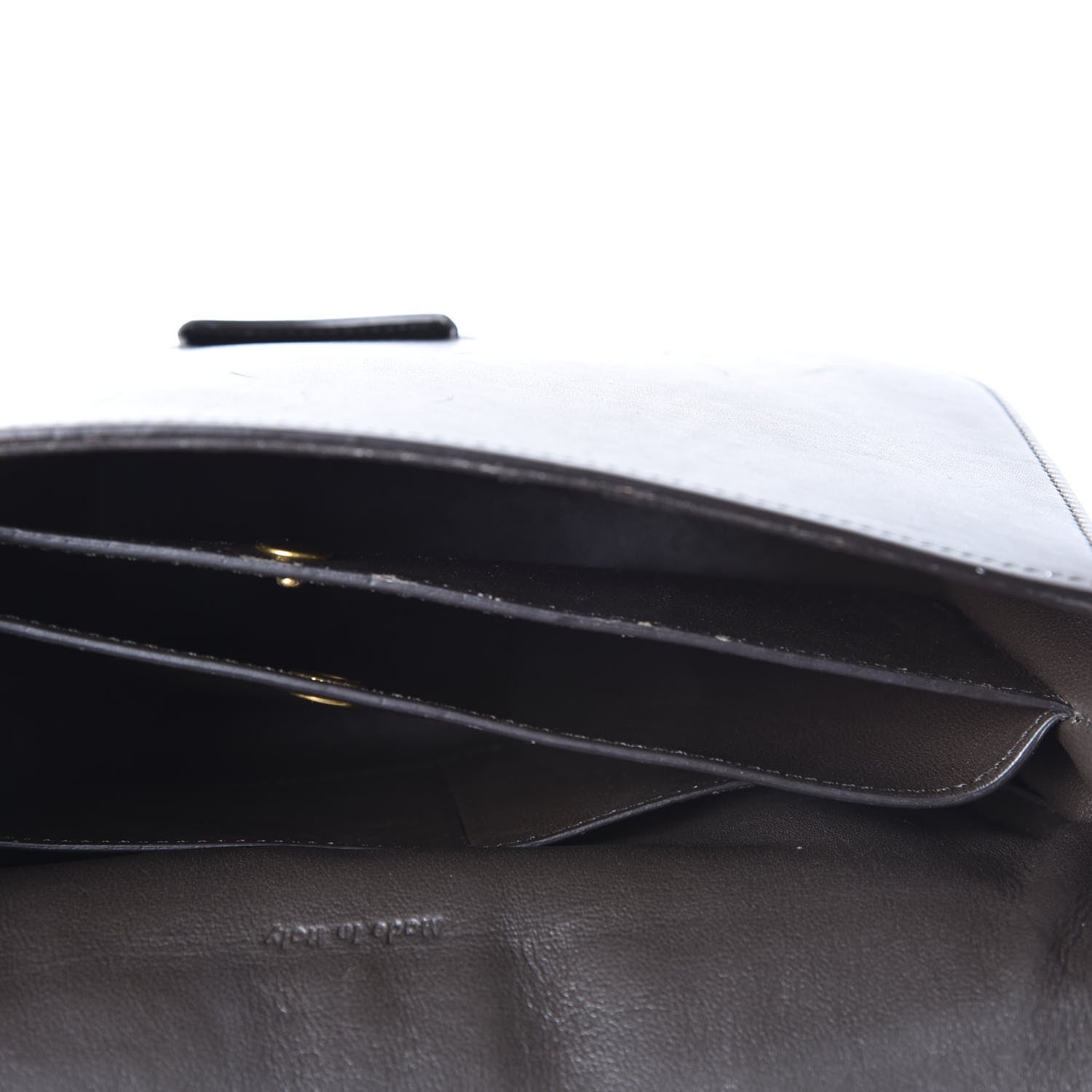Celine Supersoft Calfskin Medium Trotteur Wood 4 of 9