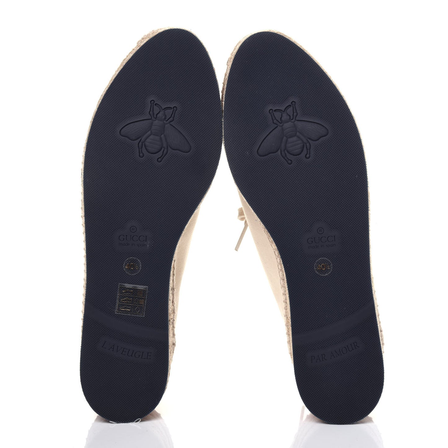 Canvas Logo Lace-Up Platform Espadrilles 40.5 Greggio Grege