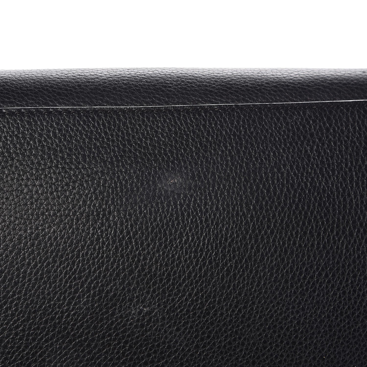 Celine Drummed Calfskin Suede Medium Trapeze Black 10 of 12