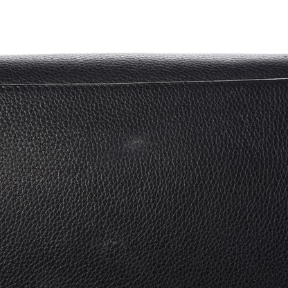 Celine Drummed Calfskin Suede Medium Trapeze Black 10 of 12