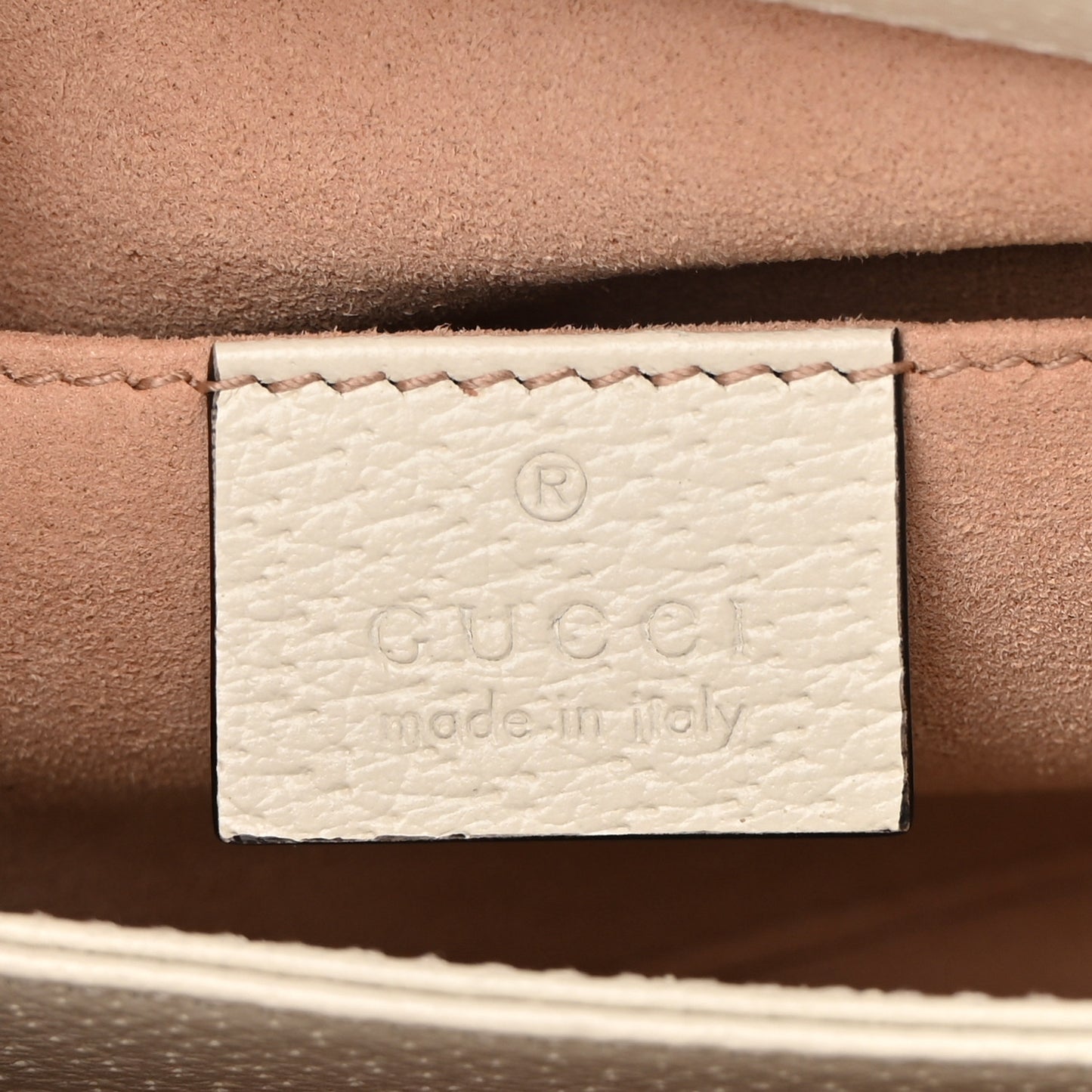 GG Supreme Monogram Flora Web Small Ophidia Chain Shoulder Bag White