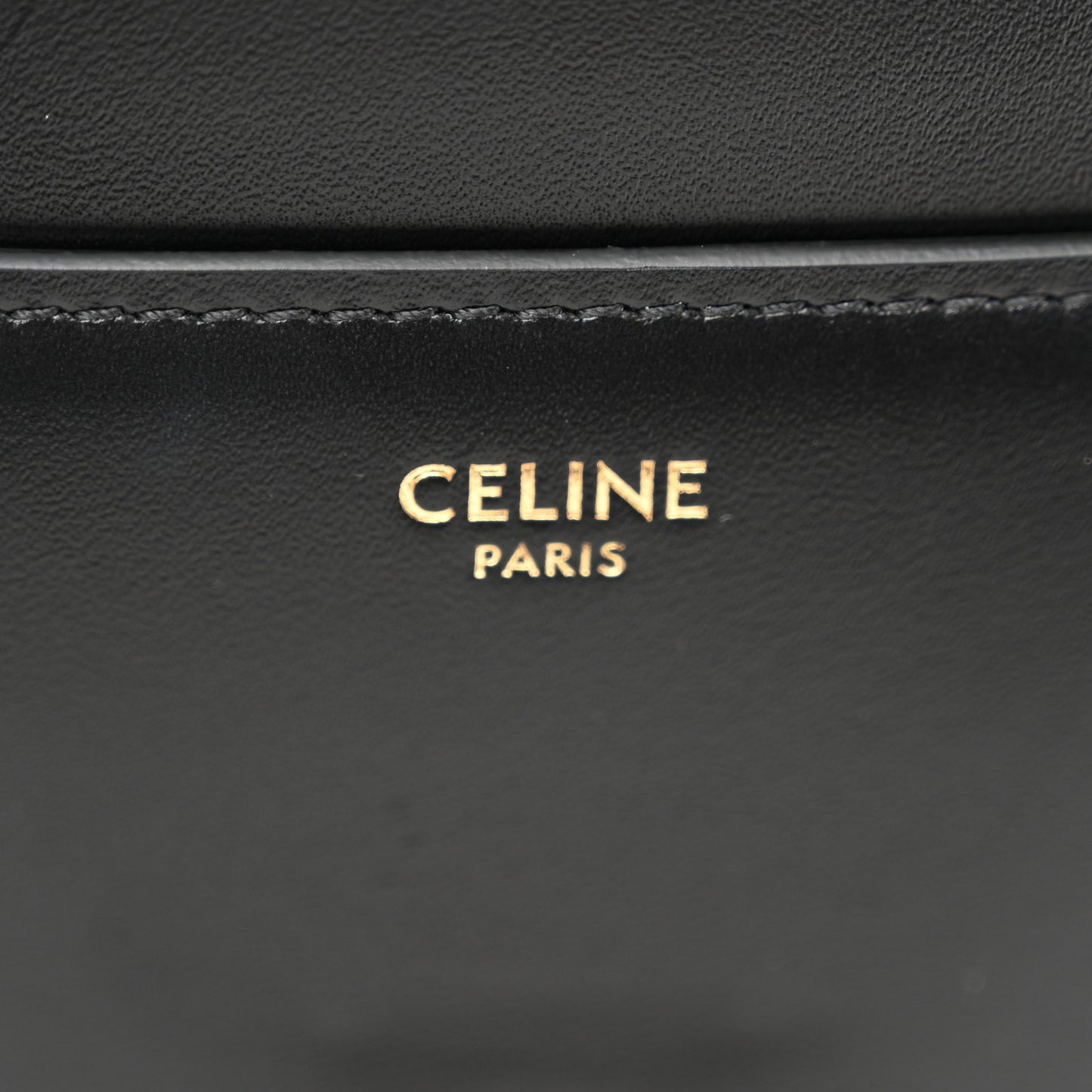 Satinated Calfskin Small 16 Top Handle Bag Black