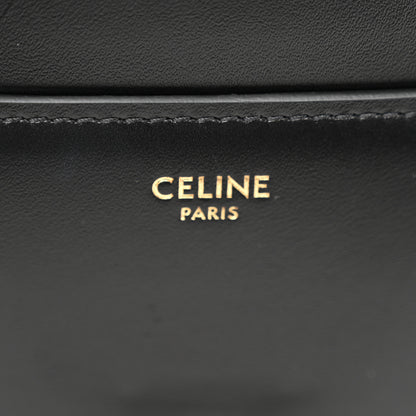 Celine Satinated Calfskin Small 16 Top Handle Bag Black 6 of 12