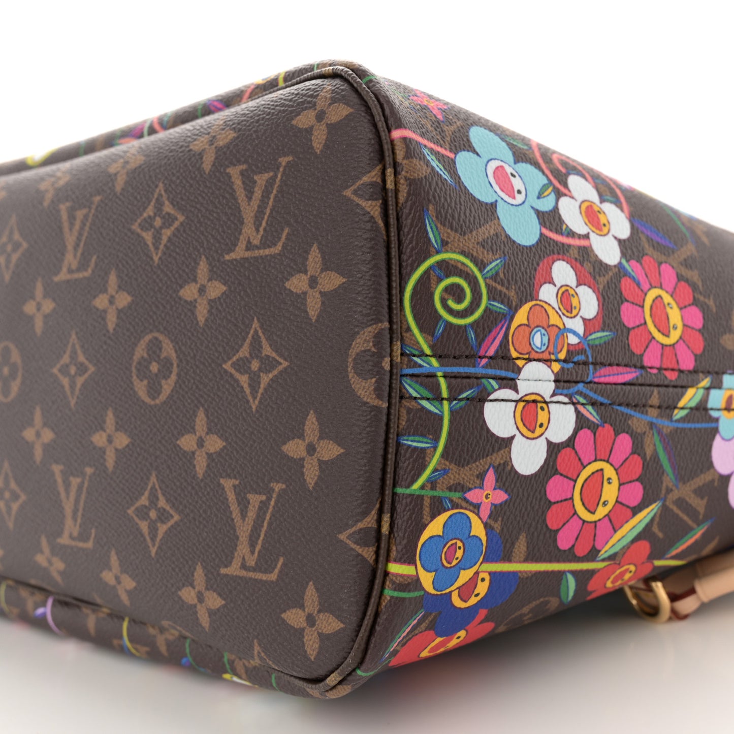 LV X TM Monogram Flowers Neverfull MM