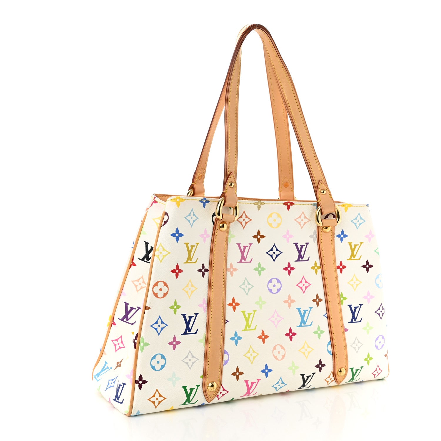 Louis Vuitton Monogram Multicolor Aurelia MM White 3 of 9