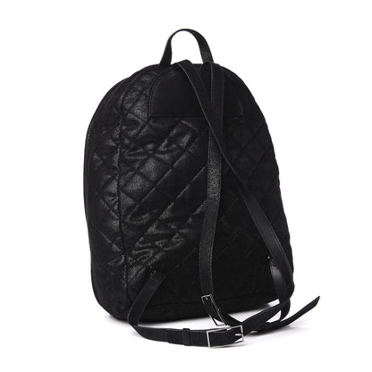 Stella McCartney Shaggy Deer Quilted Falabella Backpack Black 2 of 9