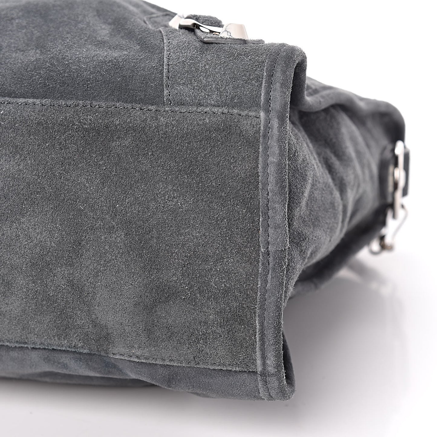 Baby Daim Suede Marble Hardware City Grey