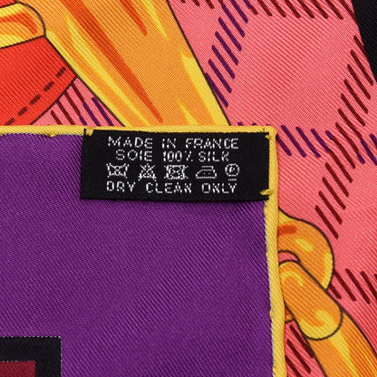 Hermes Silk Tatersale Scarf 90 4 of 4