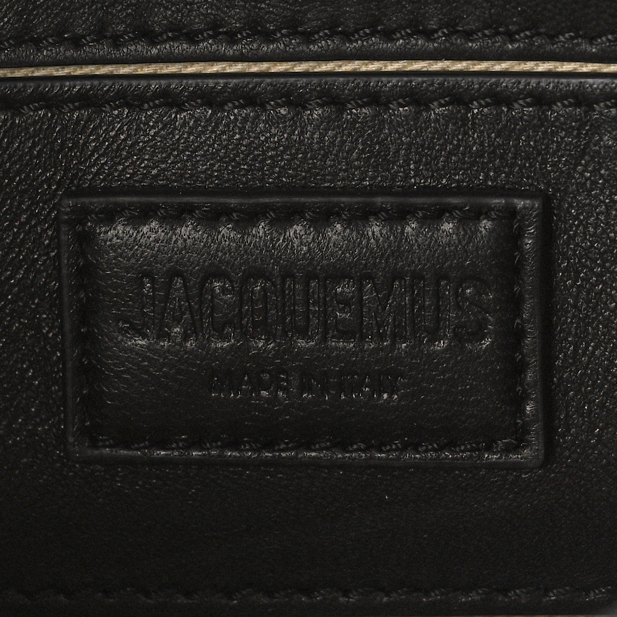 Padded Lambskin Le Petit Bambimou Black