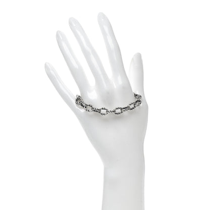 David Yurman Sterling Silver 8mm Twist Link Chain Bracelet 2 of 4