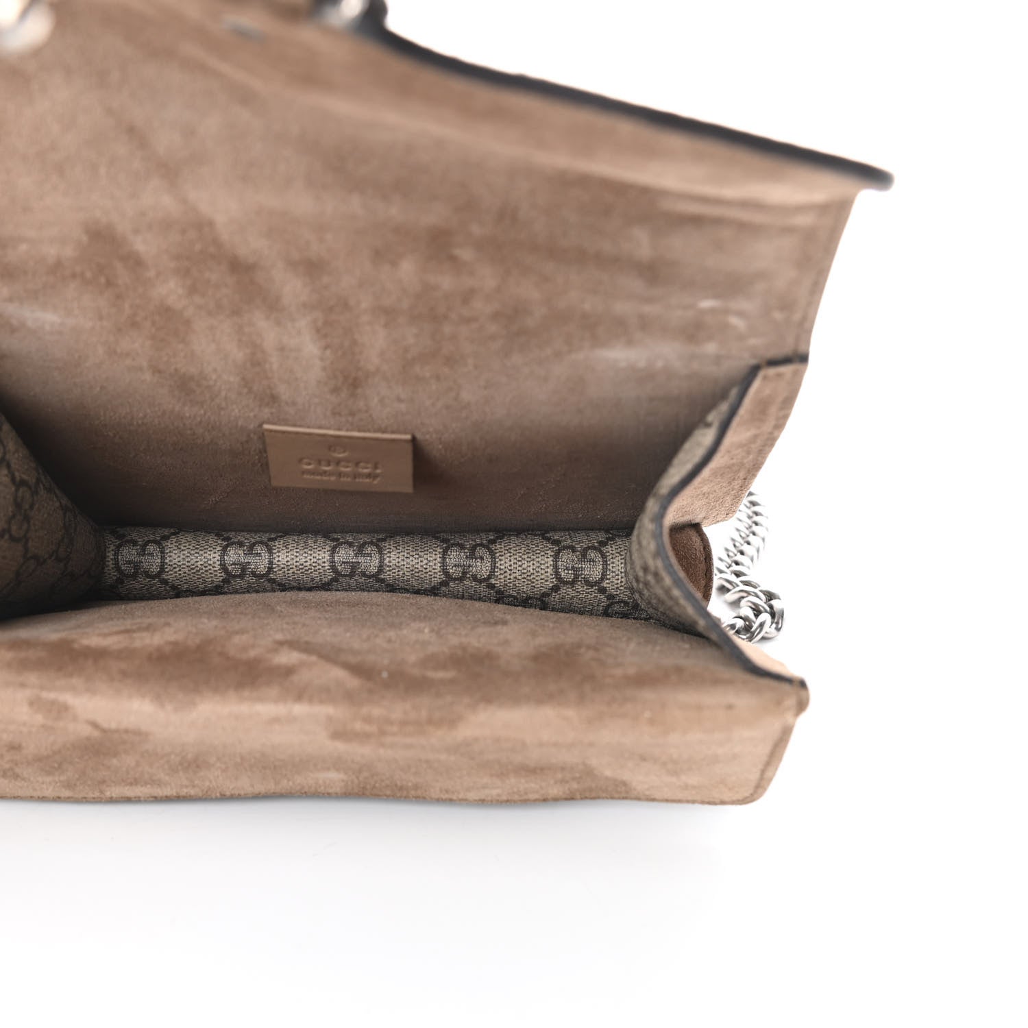 Gucci GG Supreme Monogram Mini Dionysus Shoulder Bag Taupe 5 of 14