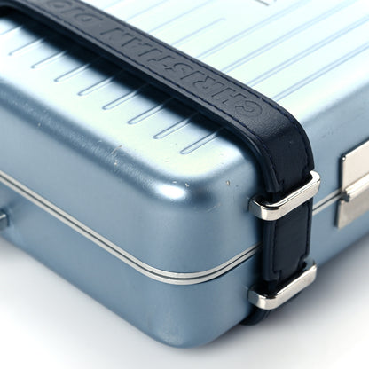 Christian Dior X RIMOWA Aluminum Personal Clutch On Strap Bleu 9 of 10