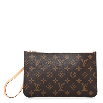Louis Vuitton Monogram Neverfull MM GM Pochette Rose Ballerine 1 of 8