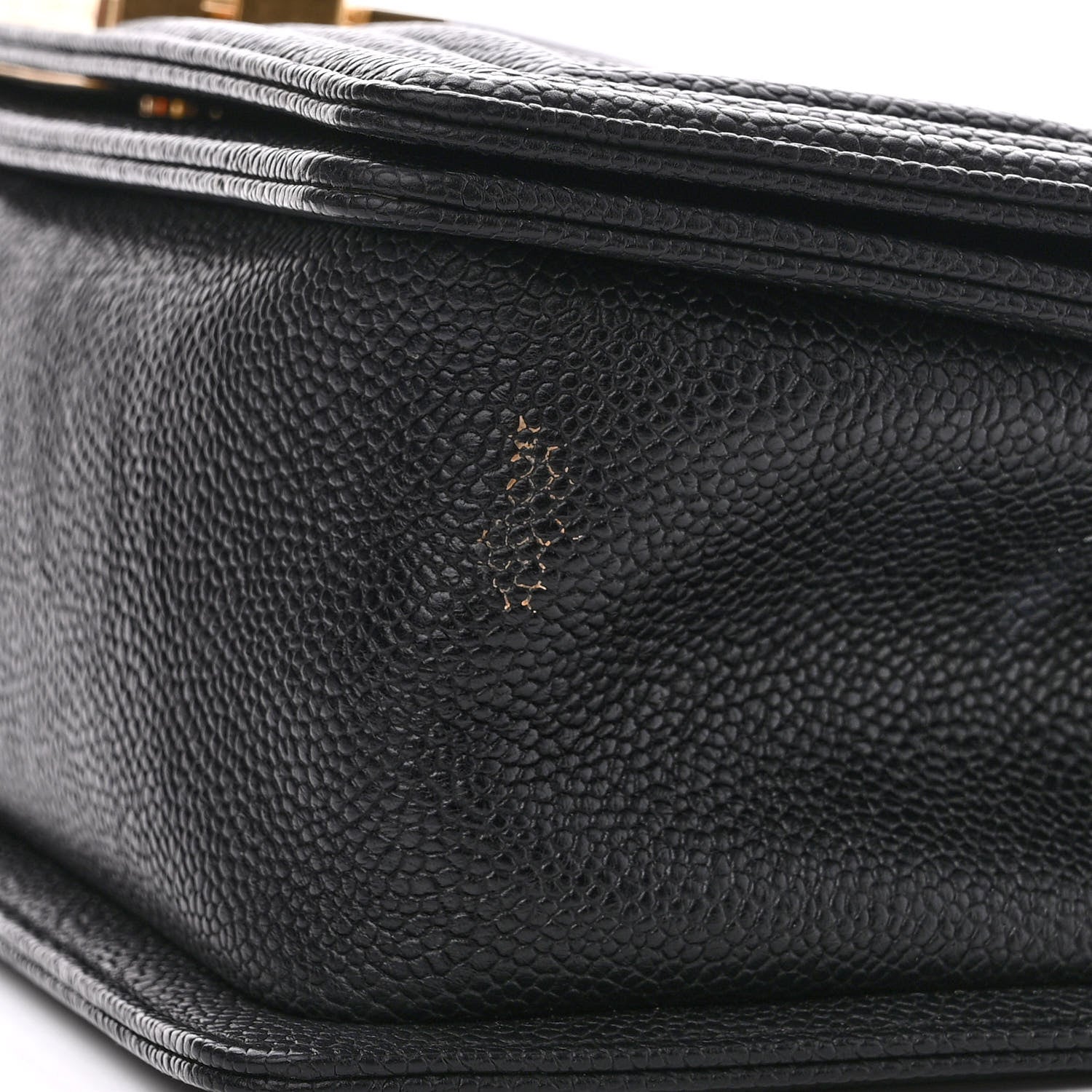 Chanel Caviar Quilted Medium Boy Flap Black 11 of 11