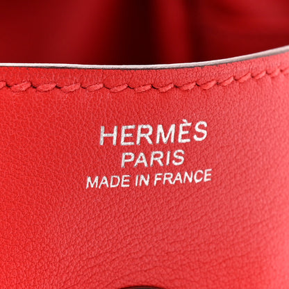 Hermes Swift Verso Lindy 30 Rouge De Coeur Rouge Piment 6 of 13