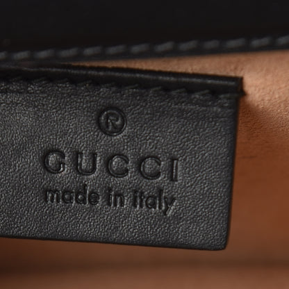 Gucci Velvet Skipper Crystal GG Monogram Small Dionysus Shoulder Bag Blue Beige Black 9 of 11