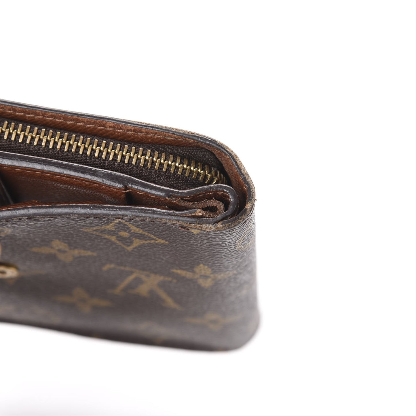 Monogram Compact Zippe Zipped Wallet