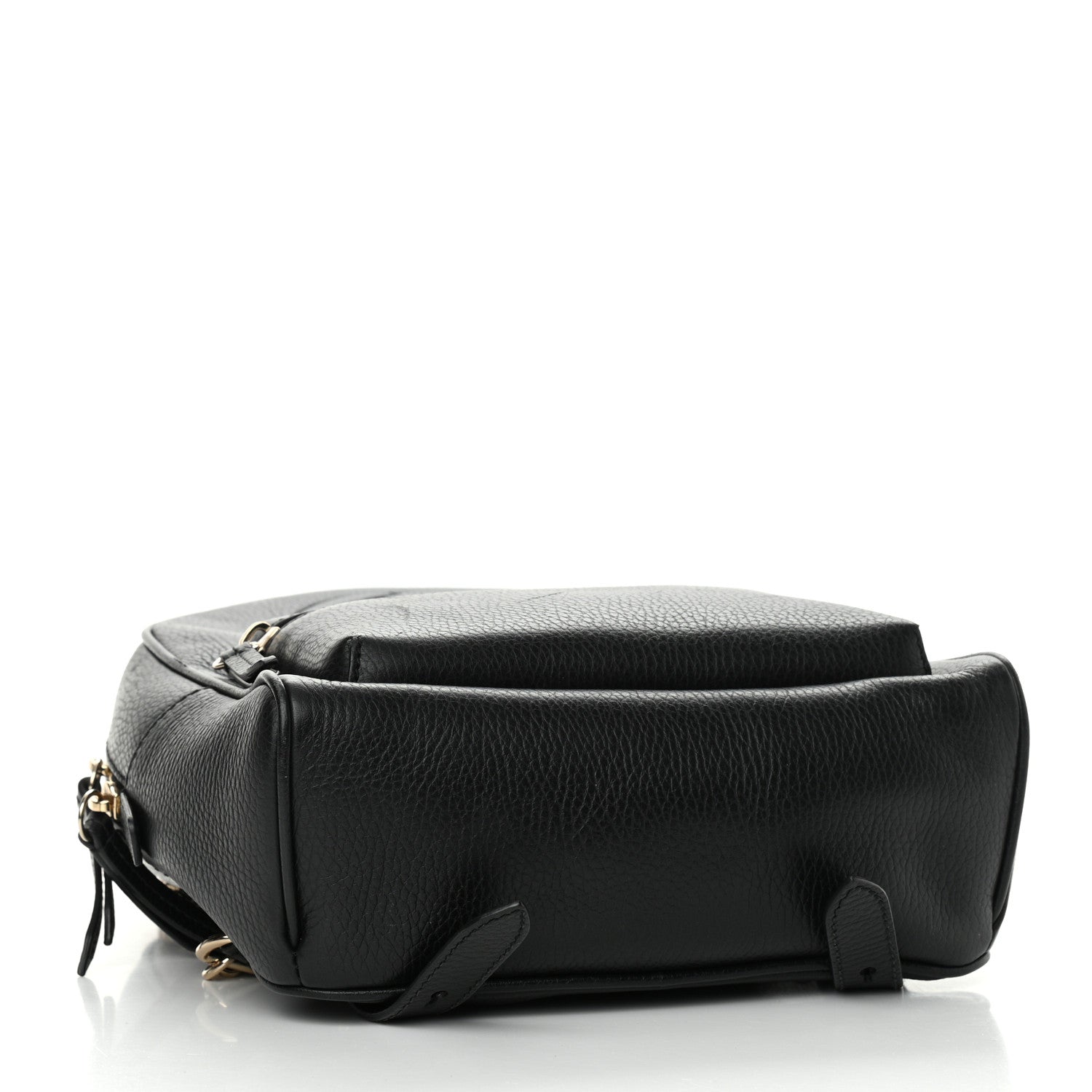 Gucci Pebbled Calfskin Soho Chain Backpack Black 4 of 14