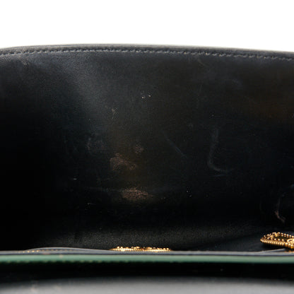 Dolce & Gabbana Metallic Calfskin Medium Devotion Crossbody Bag Green 11 of 11