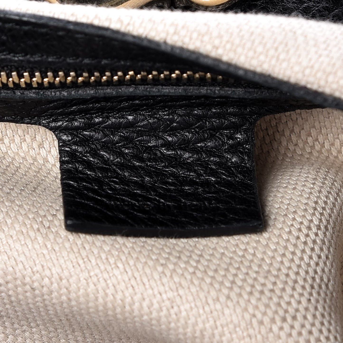 Pebbled Calfskin Medium Soho Chain Shoulder Bag Black