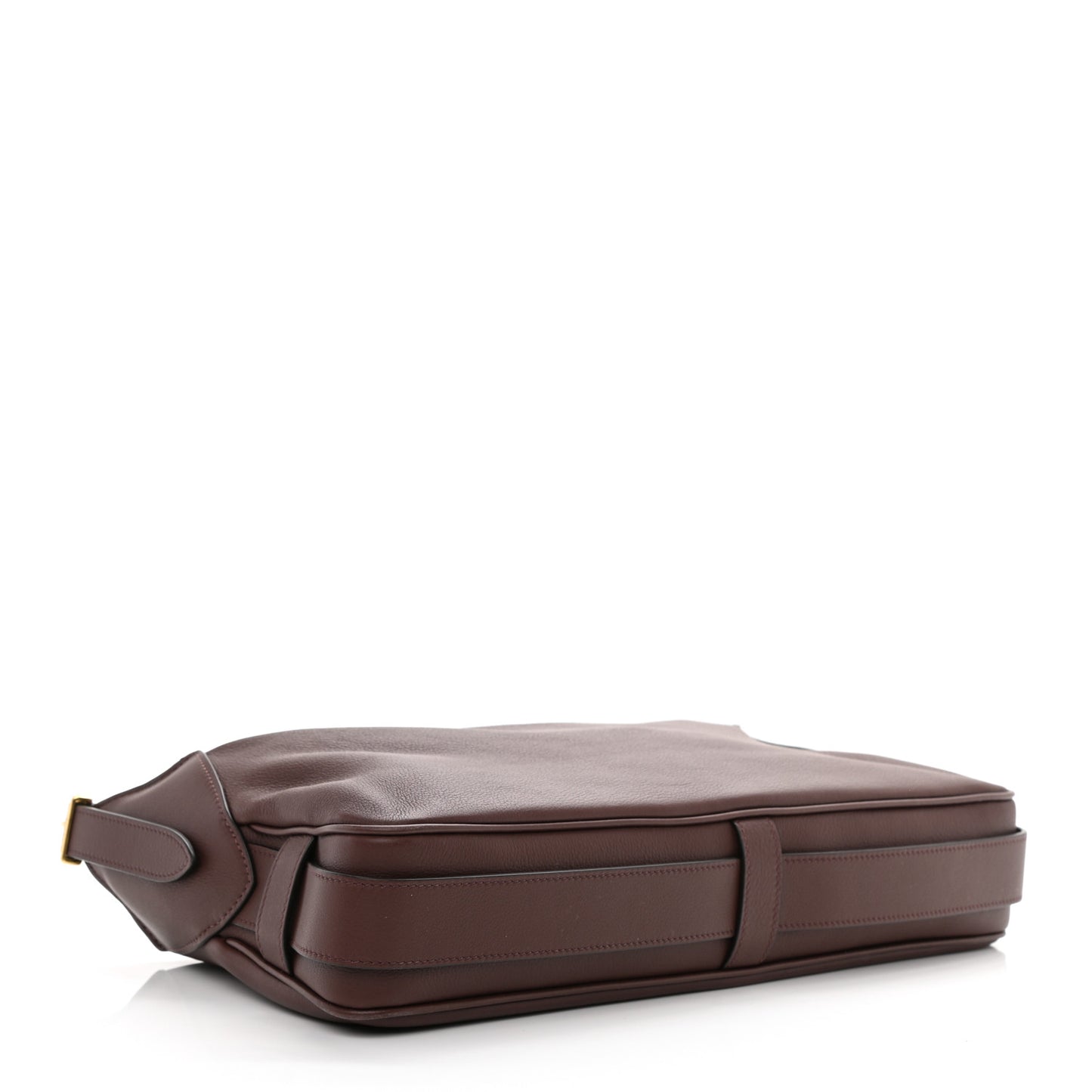 Supple Calfskin Medium Romy Shoulder Bag Hickory