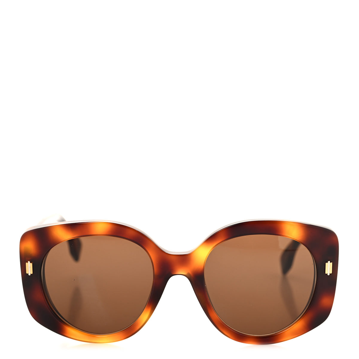 Fendi Acetate Fendi Roma Sunglasses FE40137I Havana 2 of 6